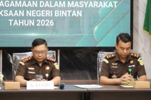 Kejaksaan Negeri Bintan Waspadai Perkembangan Aliran Keagamaan di Tengah Masyarakat