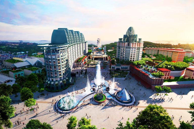 Suasana Resorts World Sentosa (RWS), Singapura